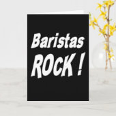 Roche de barman ! Carte de voeux (Fleur jaune)