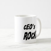 Roche de CEOs ! Tasse (Devant droit)