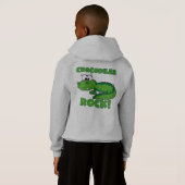 Roche de crocodiles (Dos entier)