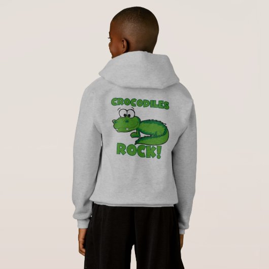 Roche de crocodiles (Dos entier)