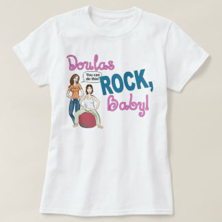 Roche de Doulas ! Bébé de dames - T-shirt de