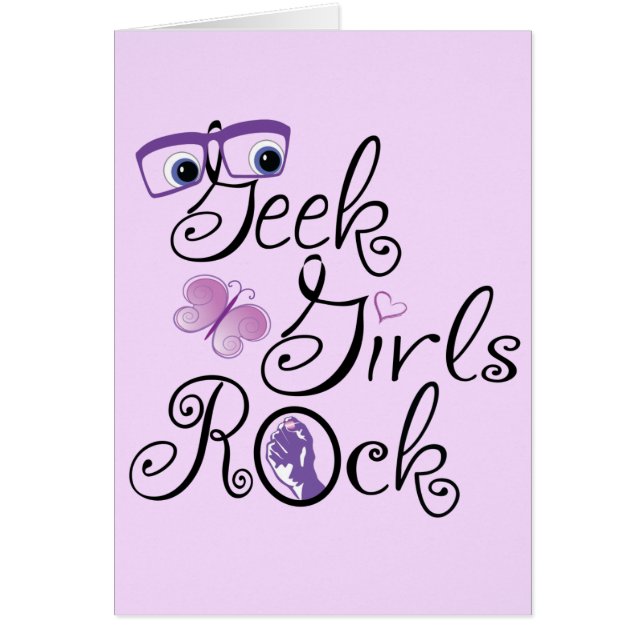 Roche de filles de geek (Devant)