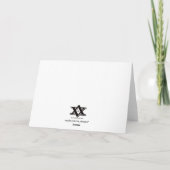 Roche de Jingle Bell - carte de Noël (Dos)