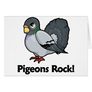 Roche de pigeons !