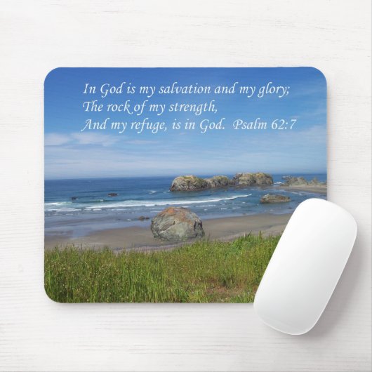 Roche de psaume de mon tapis de souris de force (Avec souris)