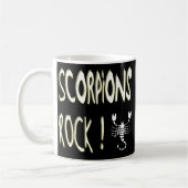 Roche de scorpions ! Tasse (Gauche)