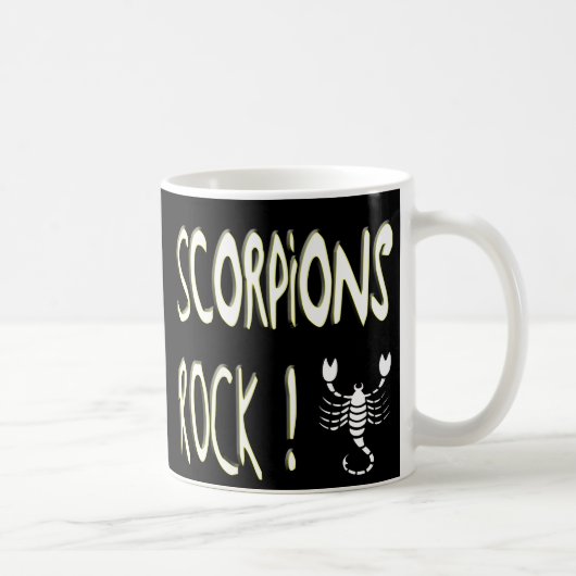 Roche de scorpions ! Tasse (Droite)