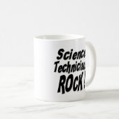 Roche de techniciens de la Science ! Tasse (Devant droit)