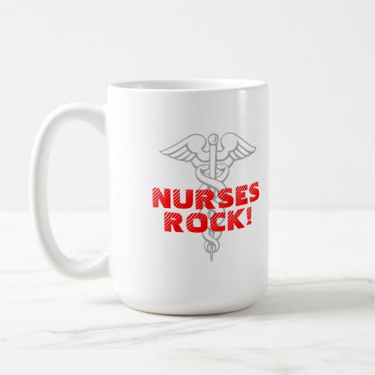 Roche d'infirmières ! Tasse | avec le symbole de (Gauche)