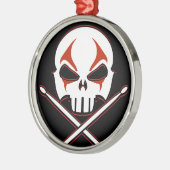 Roche d'ornement et ornement de métaux lourds de (Gauche)