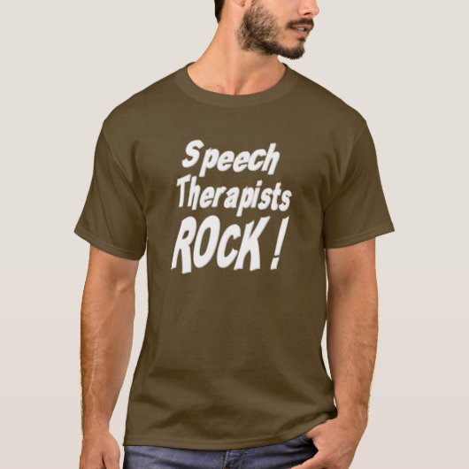 Roche d'orthophonistes ! T-shirt (Devant)