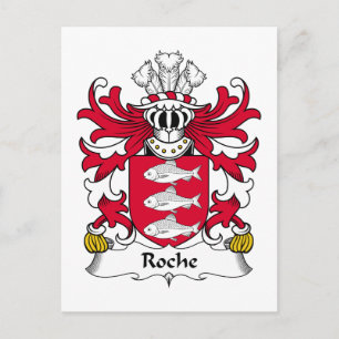 Roche Family Crest Briefkaart