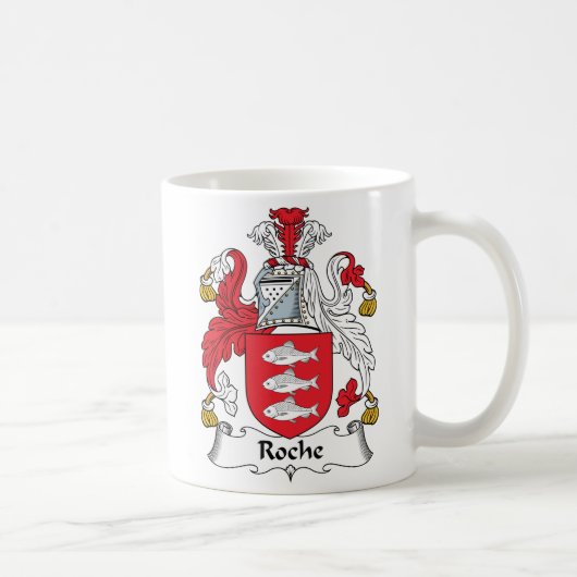 Roche Family Crest Koffiemok (Rechts)