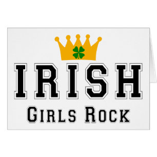 Roche irlandaise de filles