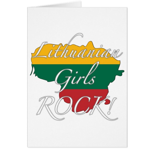 Roche lithuanienne de filles ! (Devant)