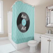 Roche n Rouleau Record Douche Rideau (En situation)