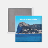 Rocher de Gibraltar Voyage Photo souvenir Magnet (Recto/Verso)