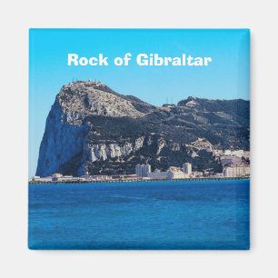 Rocher de Gibraltar Voyage Photo souvenir Magnet