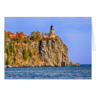 Rocher fractionnée d'automne