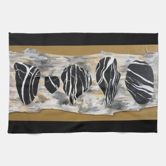 Rocher serviette de cuisine (Horizontal)