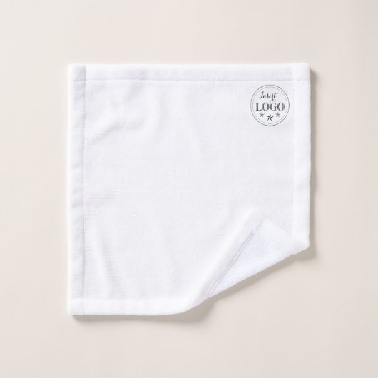 Rocher votre marque - Bande personnalisée Logo Lav (Gant de toilette)