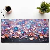 Roches de pierres précieuses colorées personnalisé