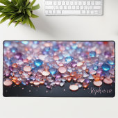 Roches de pierres précieuses colorées personnalisé