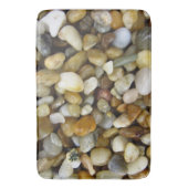 Roches de rivière sur le tapis de bain (devant Vertical)