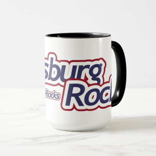 Roches de Strasburg ! tasse 15oz (Devant droit)