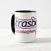 Roches de Strasburg ! tasse 15oz (Devant gauche)