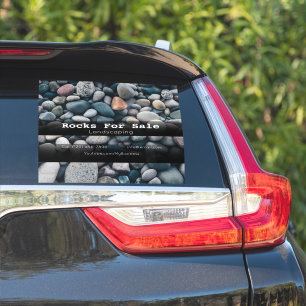 Roches Pour Vendre Véhicule Annonce Sticker