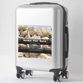 Roches Pour Vendre Véhicule Annonce Sticker (Sur valise)