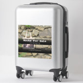 Roches Pour Vendre Véhicule Annonce Sticker (Sur valise)