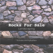 Roches Pour Vendre Véhicule Annonce Sticker (Devant)