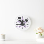 Roches pourpres à encourager Horloge murale (Maison)