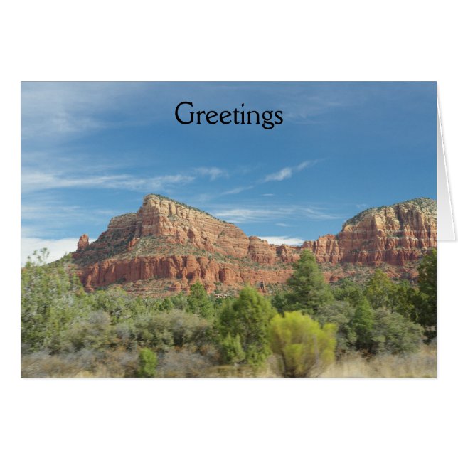 Roches rouges de Sedona (Devant Horizontal)