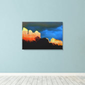 Roches rouges de Sedona toile enveloppée (Insitu (Plancher de Bois))