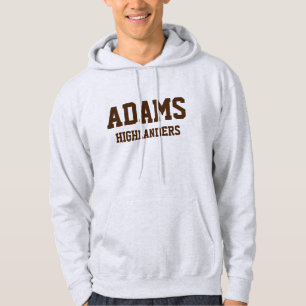 Rochester Adams High School Gedrukt capuchonjack Hoodie