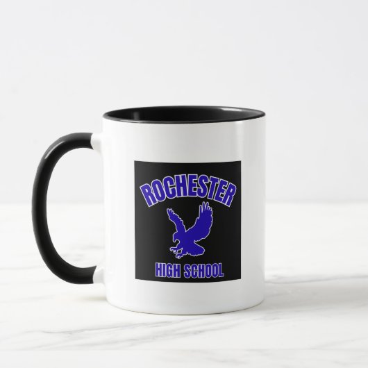 Rochester High School Michigan Coffee Mug (Gauche)