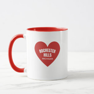 Rochester Hills Michigan Coffee Mug
