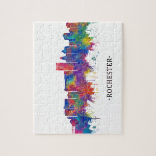 Rochester Minnesota Skyline Legpuzzel