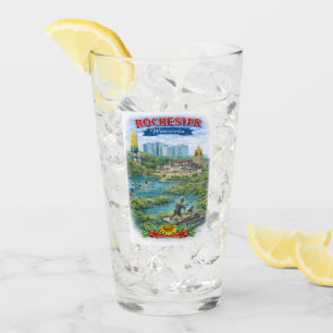 Rochester MN Minnesota Monuments Verre Tasse