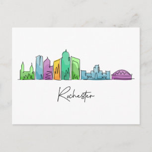 Rochester NEW YORK Briefkaart
