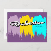Rochester New York Briefkaart (Voorkant / Achterkant)