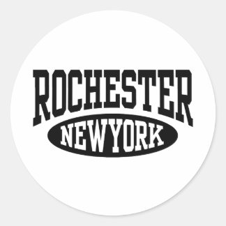 Rochester New York Ronde Sticker