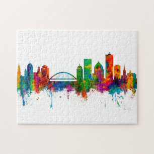 Rochester New York Skyline Legpuzzel