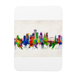 Rochester New York Skyline Magneet