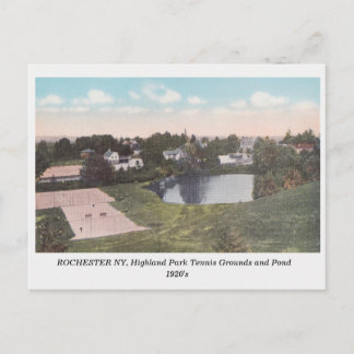 Rochester NY, Highland Park View Carte postale vin
