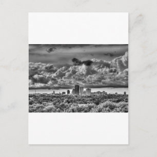 Rochester NY Skyline Briefkaart