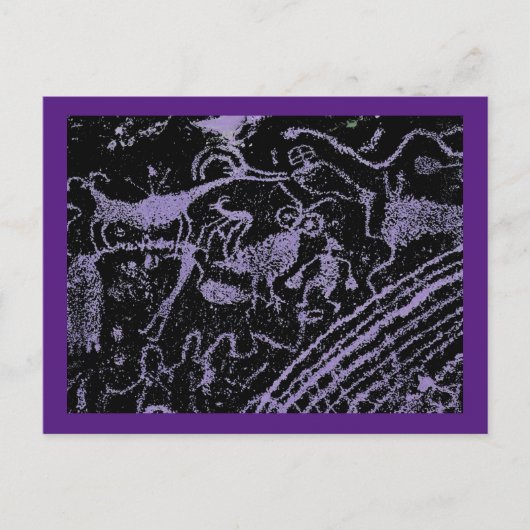 Rochester Panel Rock Art Briefkaart (Voorkant)